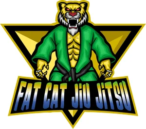 Fat Cat Jiu Jitsu academy logo