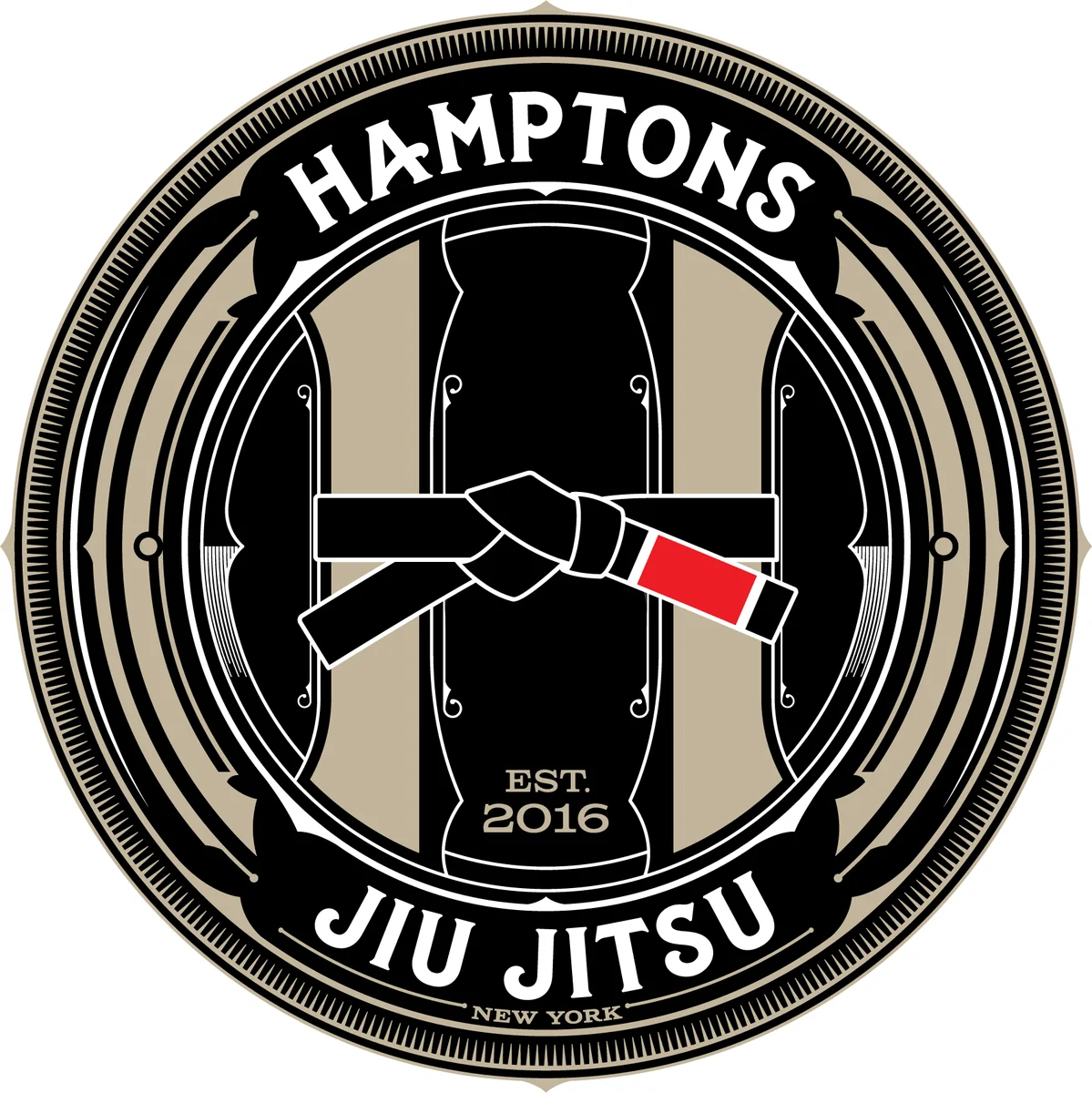 Hamptons JIU-JITSU academy logo