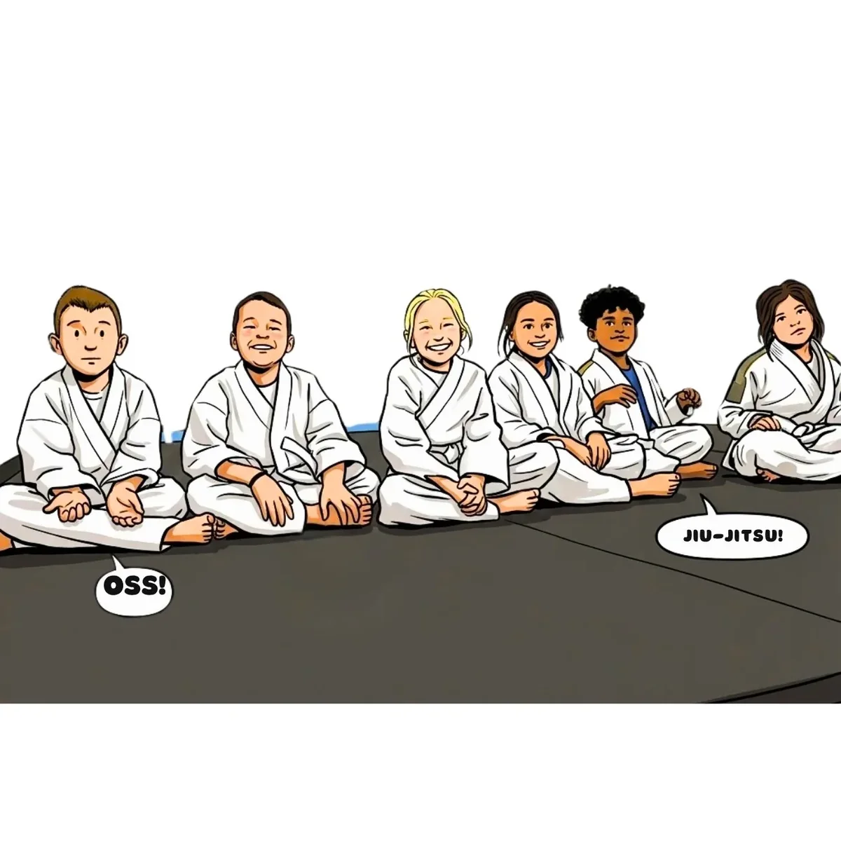Sensei Sandy BJJ academy logo