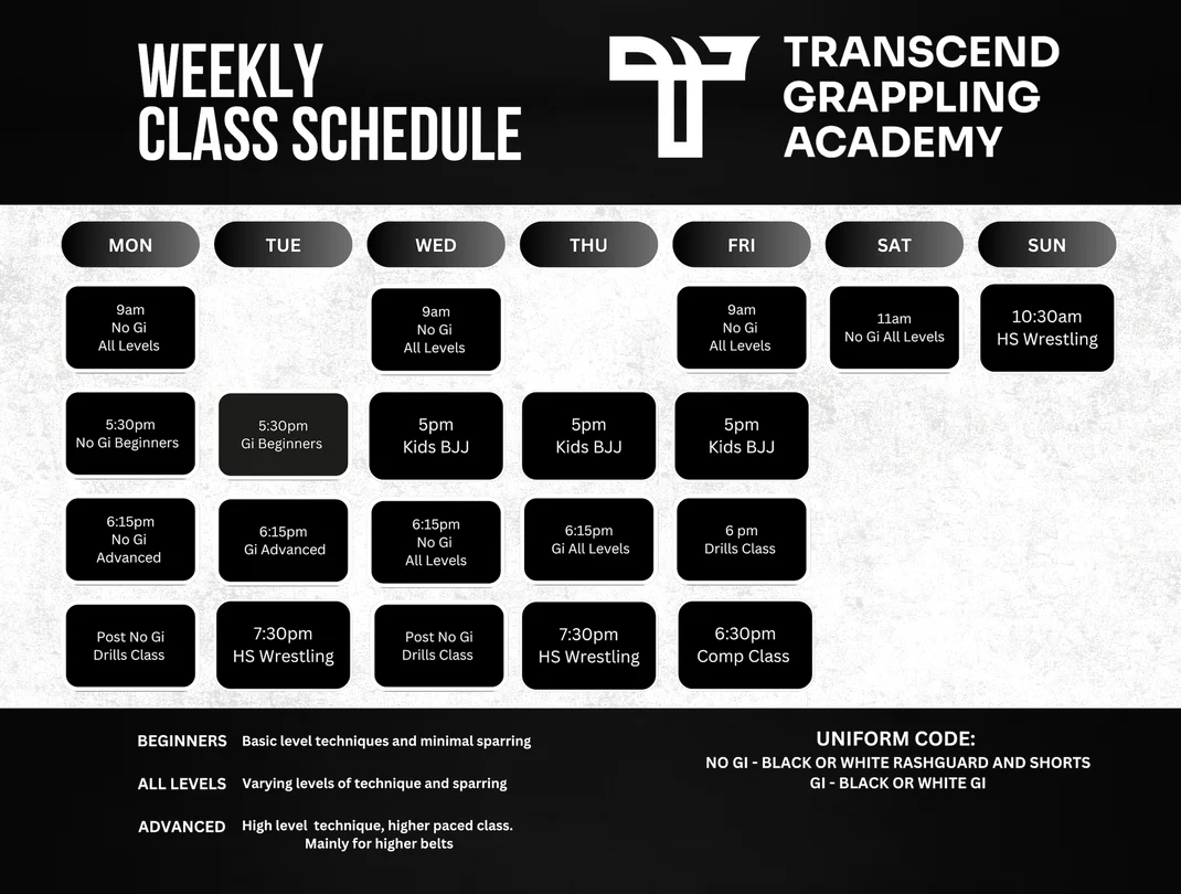 Transcend Grappling Academy academy photo