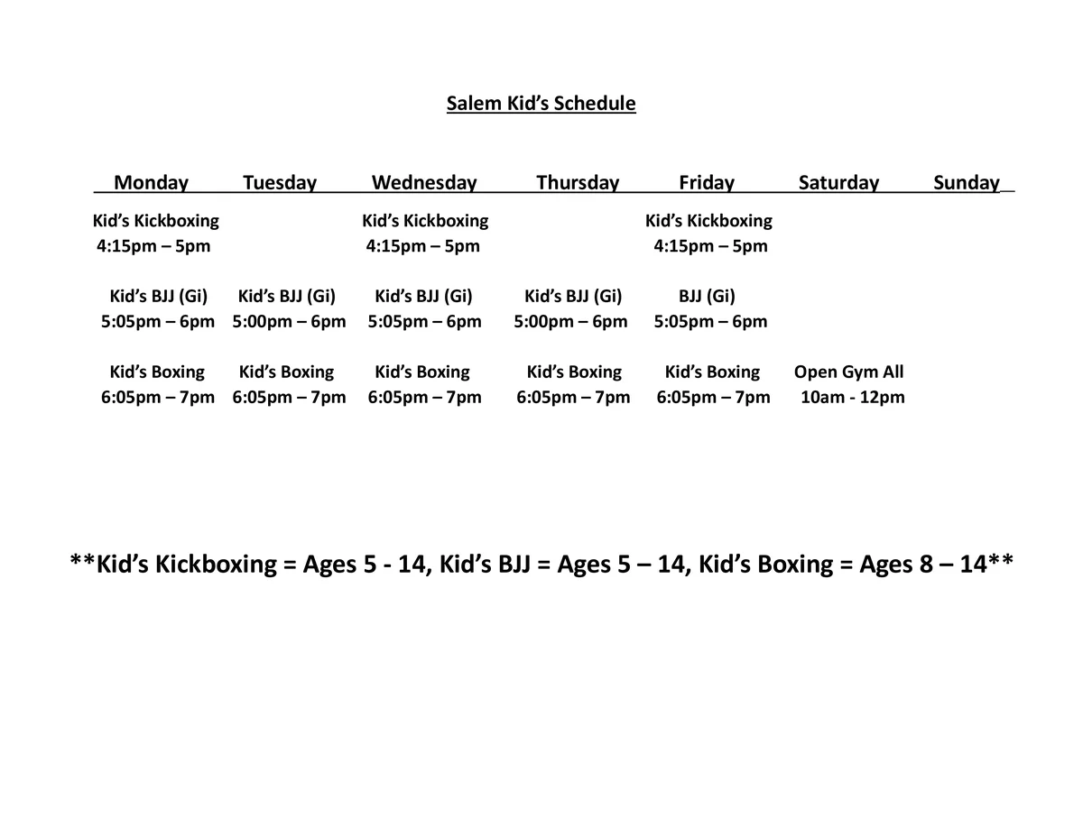 Combat Sports Centers academy photo