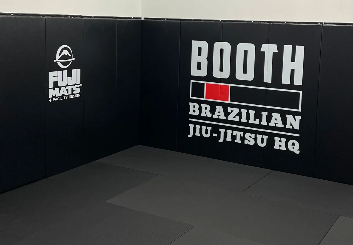 Booth Brazilian Jiu-Jitsu academy photo