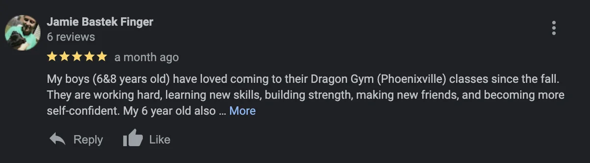 Dragon Gym Martial Arts & Fitness facility image