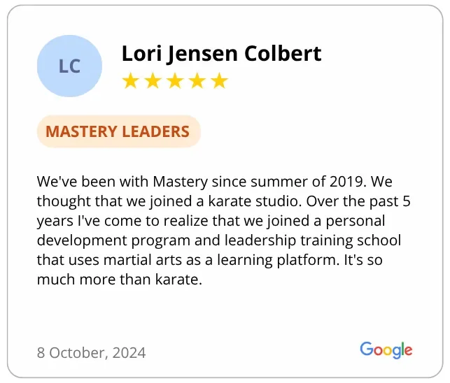 Mastery Martial Arts facility image
