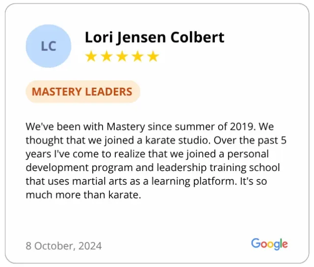 Mastery Martial Arts facility image