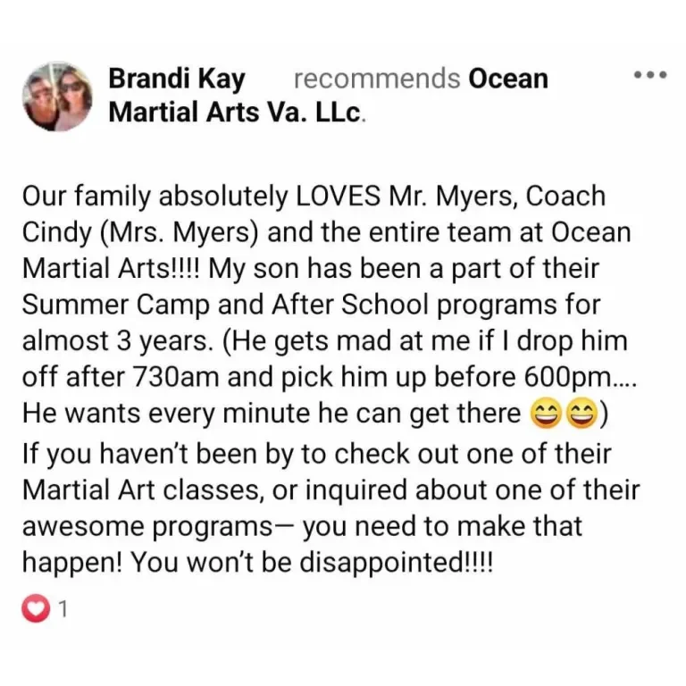 Ocean Martial Arts academy photo