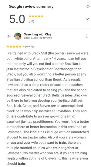 Leviathan Brazilian Jiu-Jitsu Academy facility image