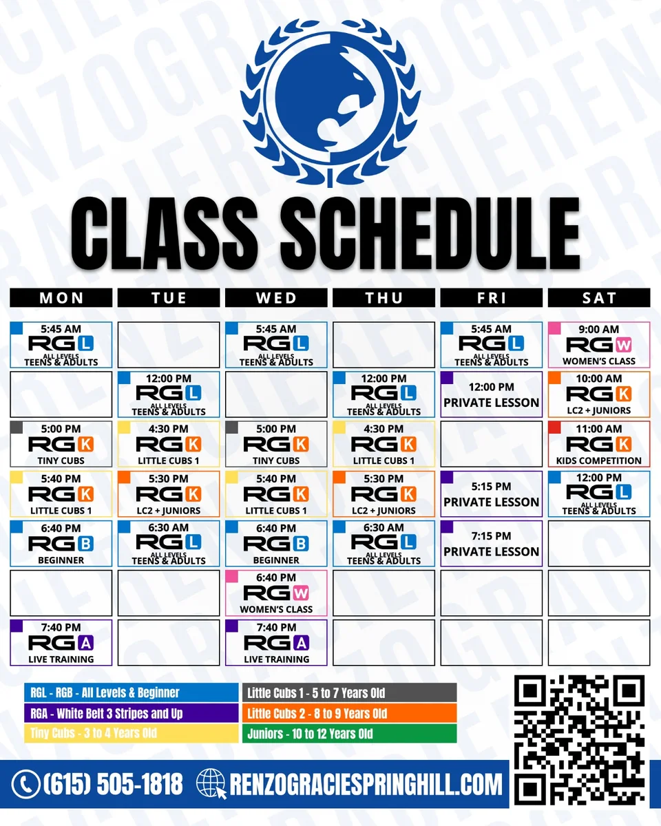Renzo Gracie Spring Hill facility image
