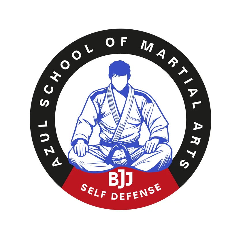 Azul School of Martial Arts academy logo
