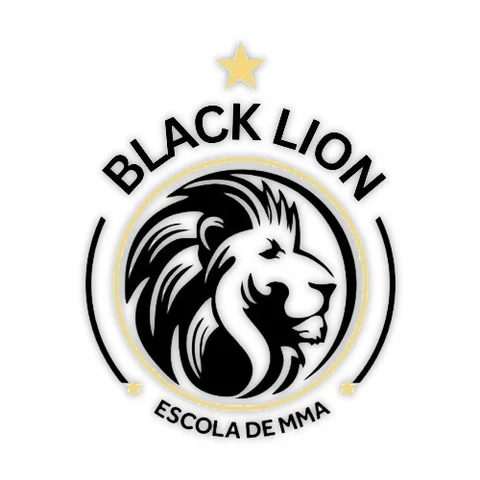 Black Lion MMA academy logo
