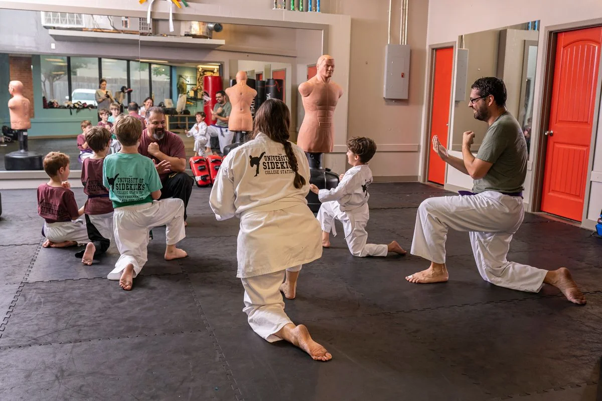 College Station Karate (Family Martial Arts) - The University of Sidekicks Studio facility image