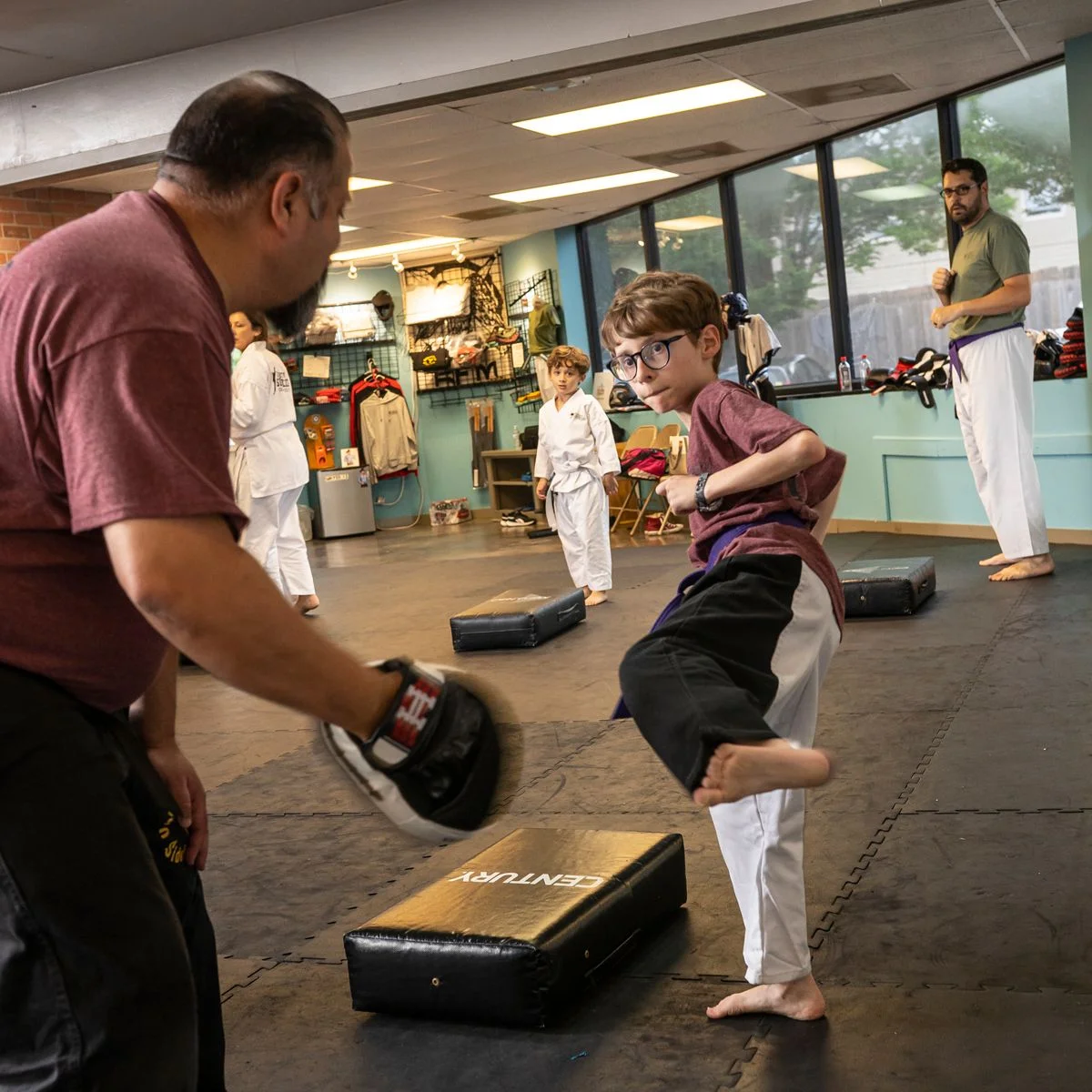 College Station Karate (Family Martial Arts) - The University of Sidekicks Studio facility image