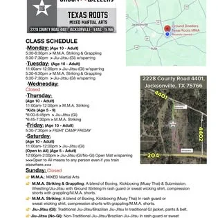 Ground Dwellers Texas Roots MMA facility image