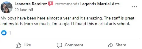 Legends BJJ facility image
