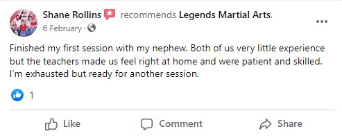 Legends BJJ facility image