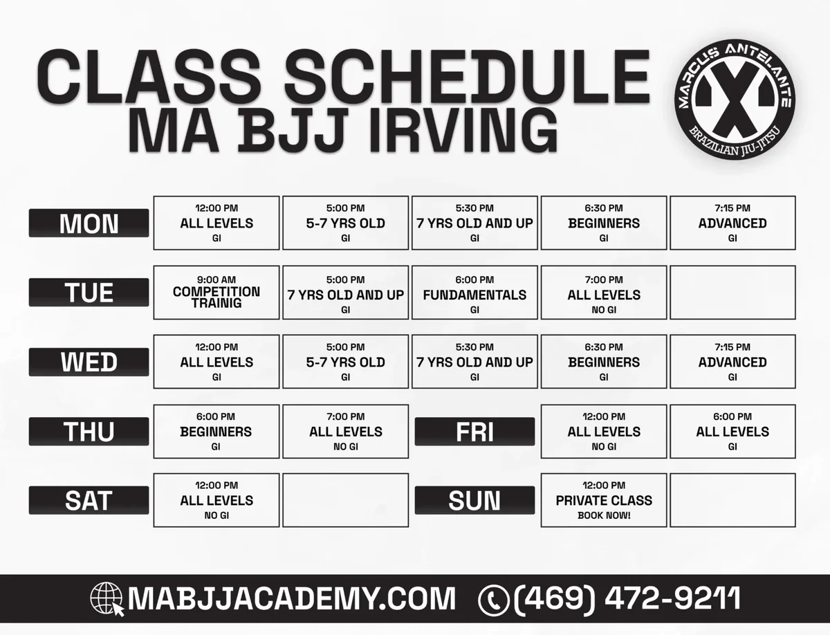MA BJJ Academy - Brazilian Jiu Jitsu in Irving facility image
