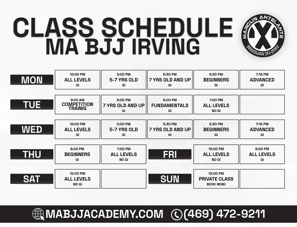 MA BJJ Academy - Brazilian Jiu Jitsu in Irving facility image