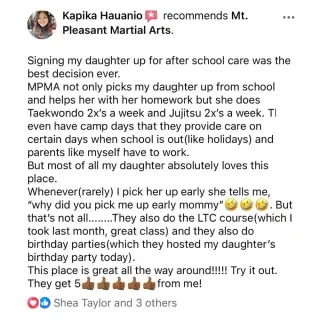Mount Pleasant Martial Arts facility image