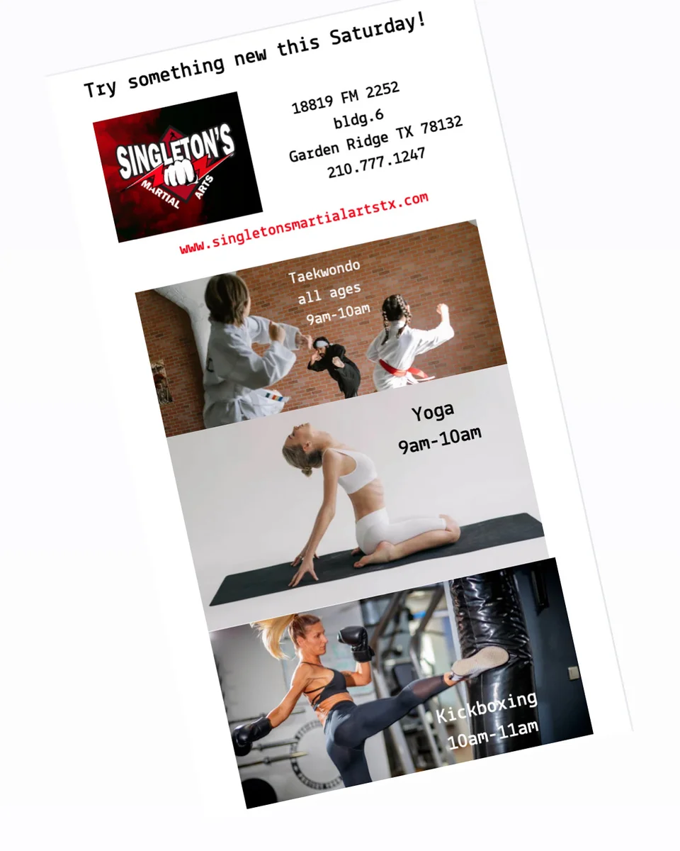 Singleton’s Martial Arts facility image