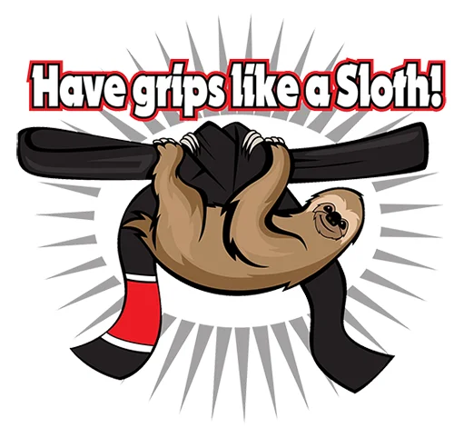 Sloth BJJ academy logo