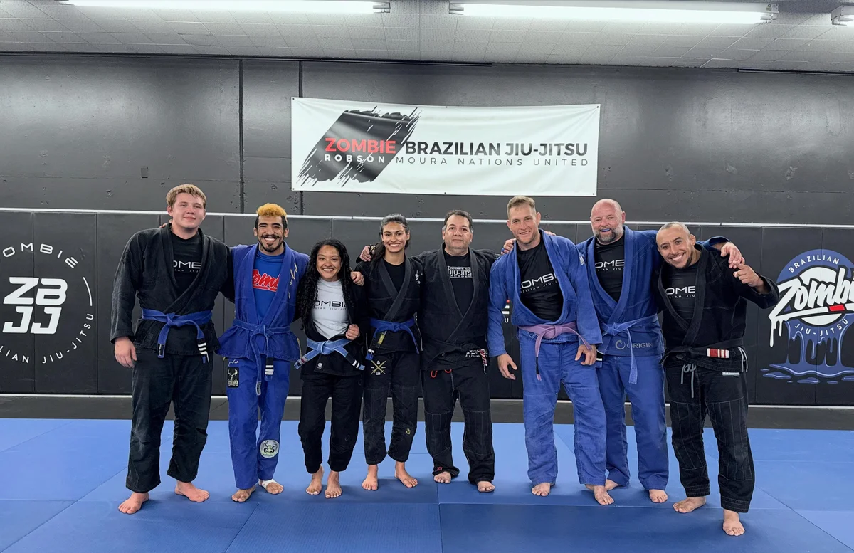 Zombie Brazilian Jiu-Jitsu visual