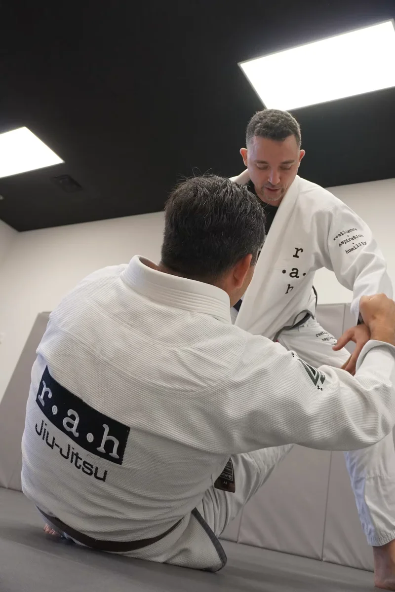 R.a.h. BJJ (Resilience. Aspiration. Humility.) visual
