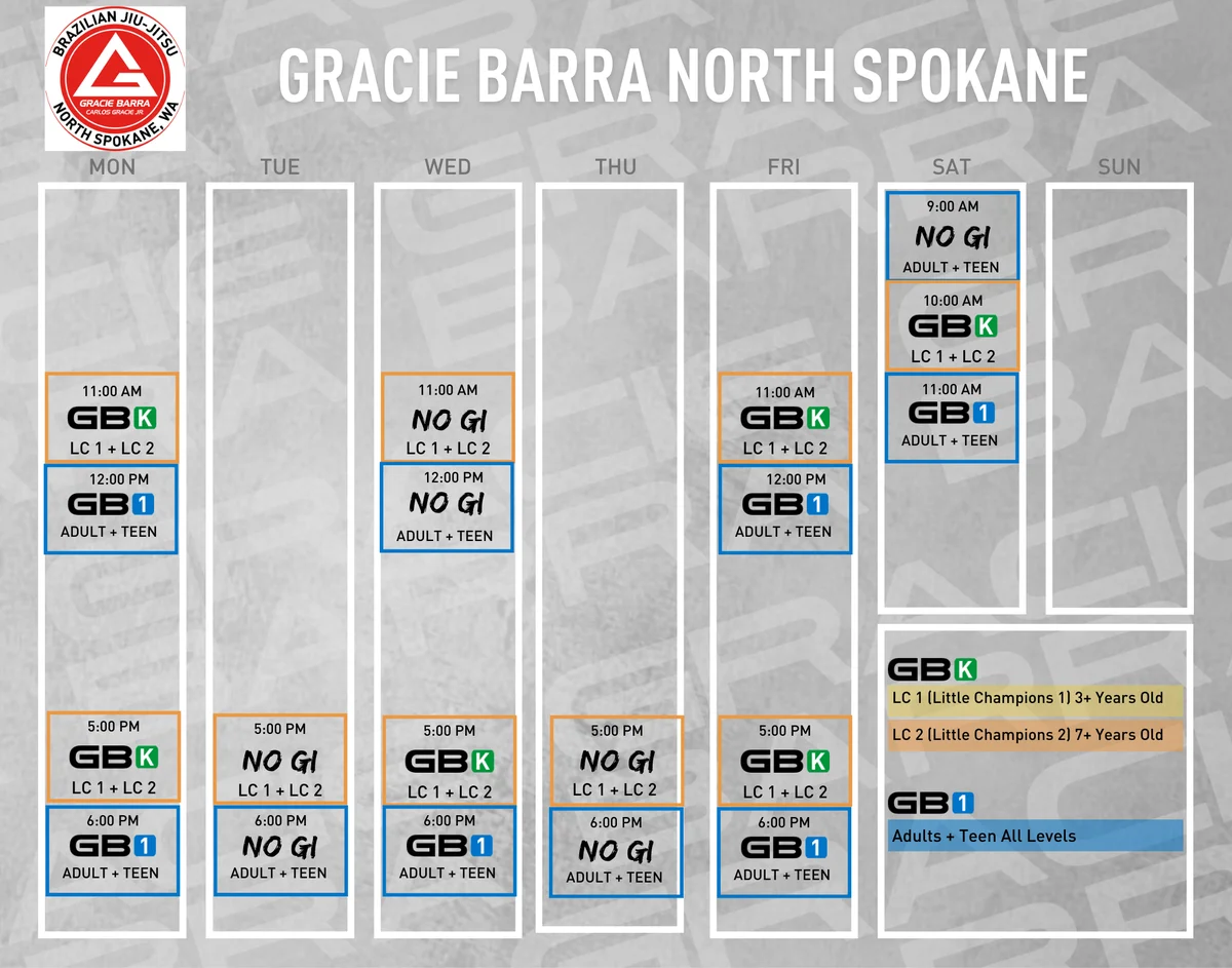 Gracie Barra North Spokane academy photo