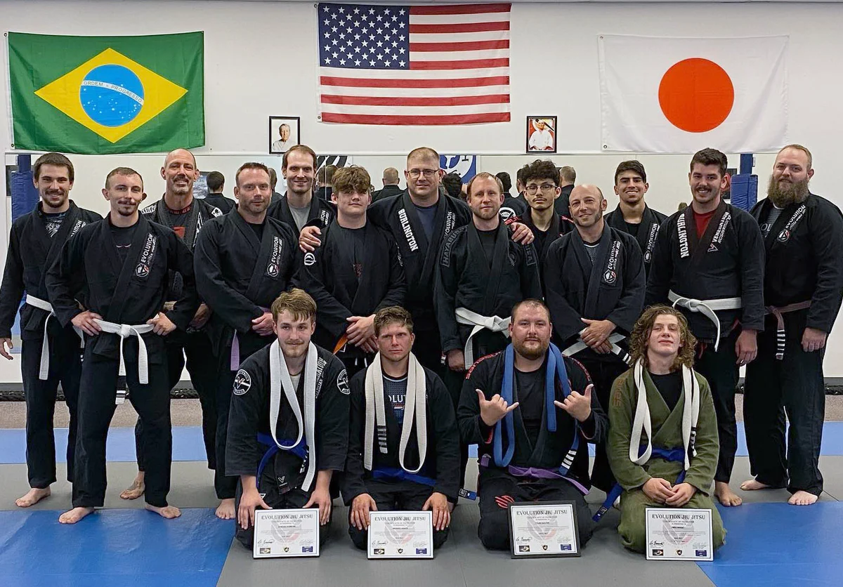 Evolution Jiu Jitsu academy logo