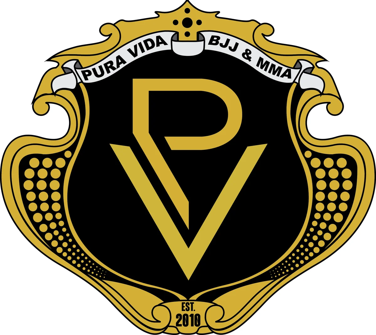 PURA VIDA BJJ & MMA academy logo