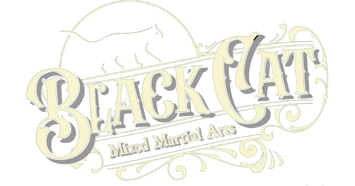 Black Cat MMA academy logo