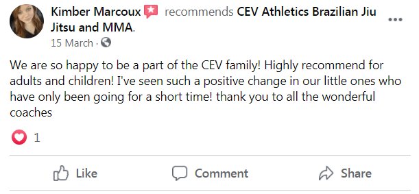 CEV Athletics Brazilian Jiu-Jitsu and MMA academy photo